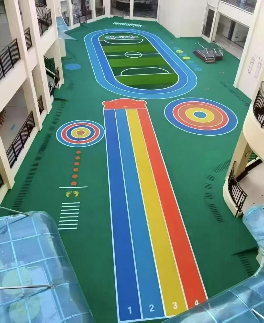 惠州市幼儿园塑胶跑道彩色epdm颗粒 - 一站式服务